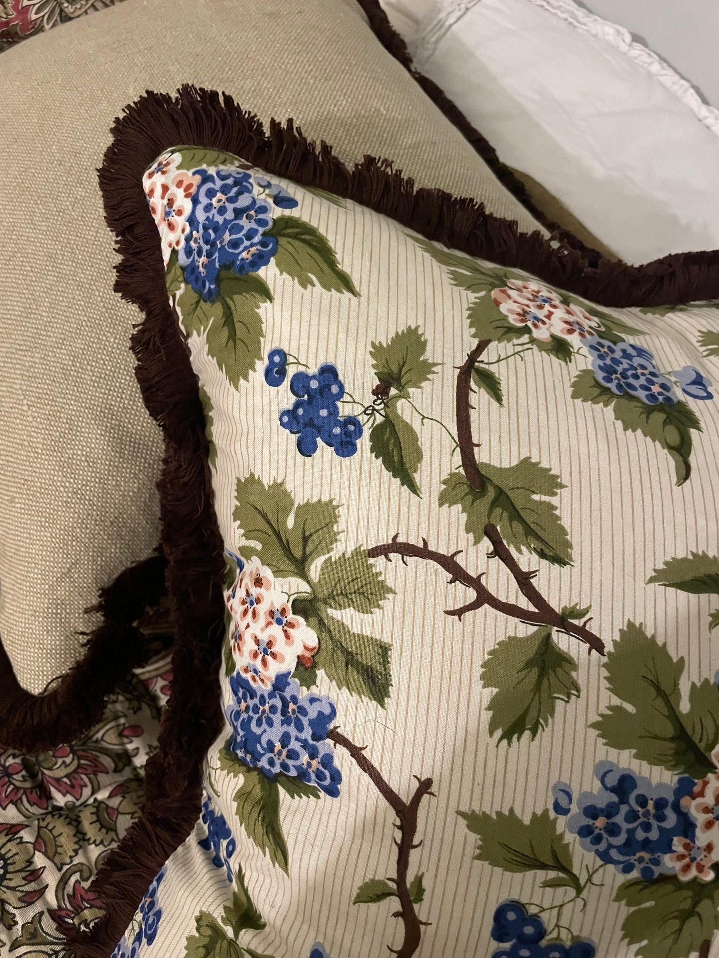 Vintage Colefax and Fowler ‘Ebury’ cushions