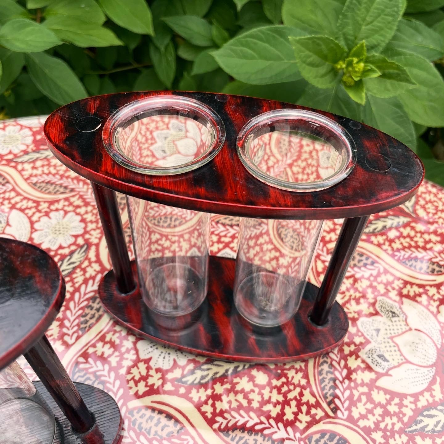 Vintage Colefax and Fowler Flower Holders