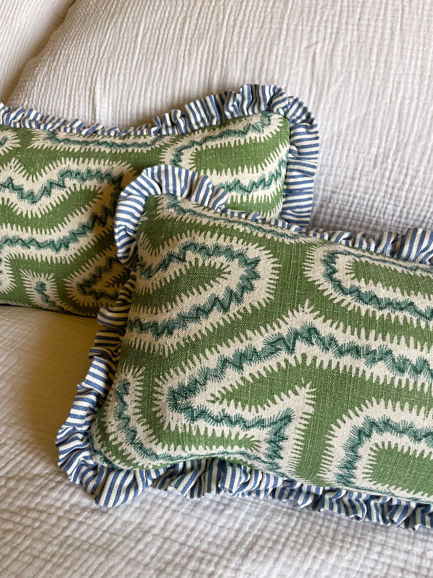 Rapture and Wright cushions
