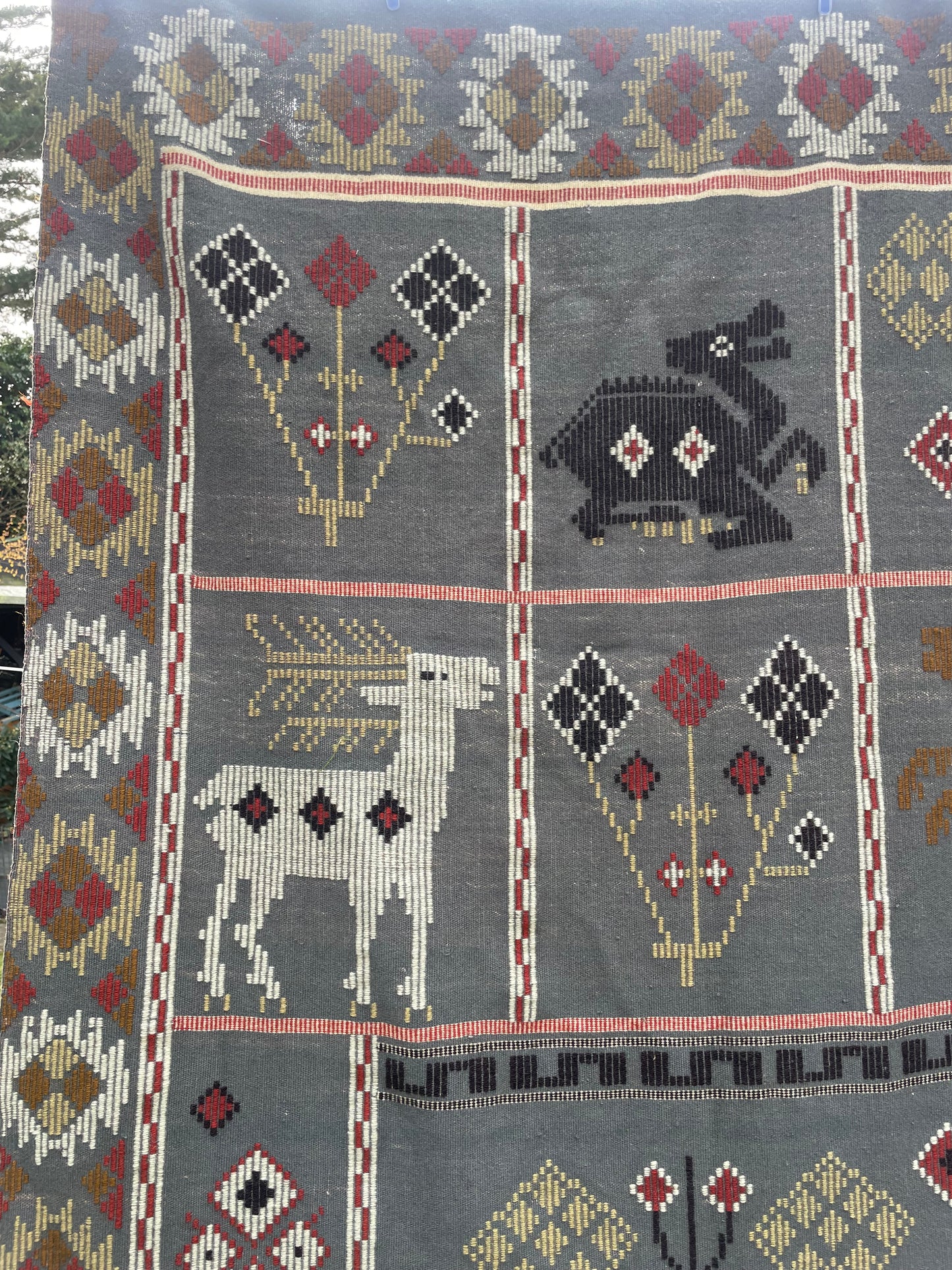 Vintage Swedish tapestry