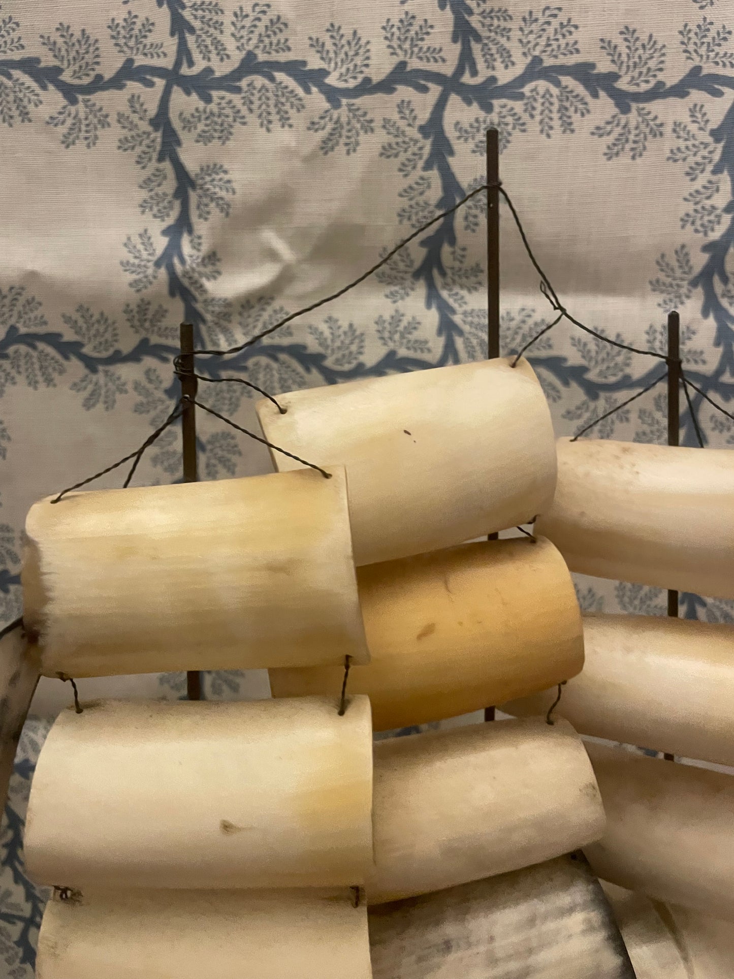 Vintage Horn model boat