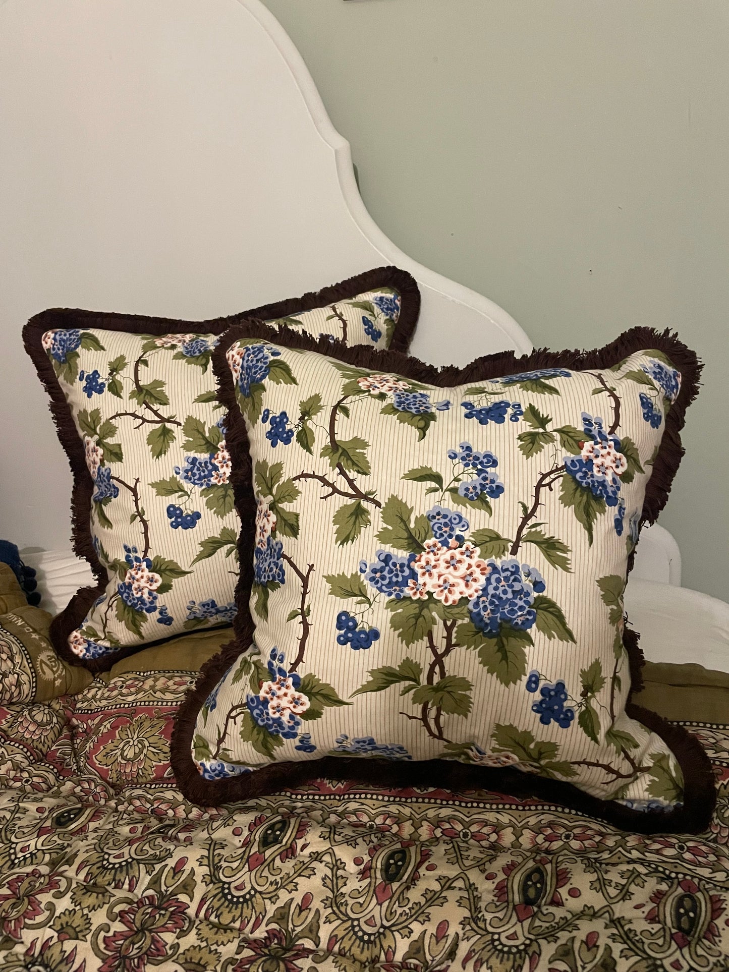 Vintage Colefax and Fowler ‘Ebury’ cushions