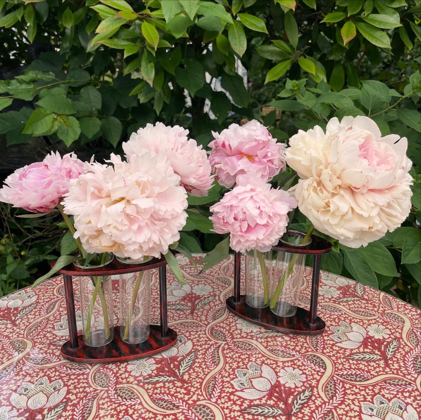 Vintage Colefax and Fowler Flower Holders