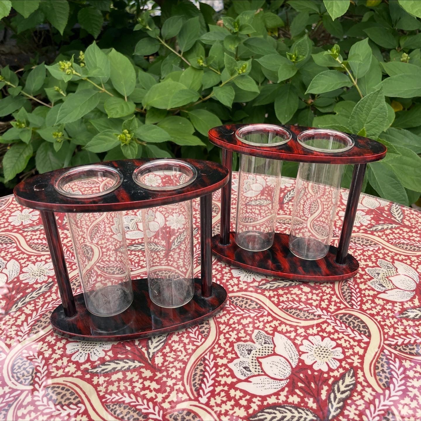 Vintage Colefax and Fowler Flower Holders