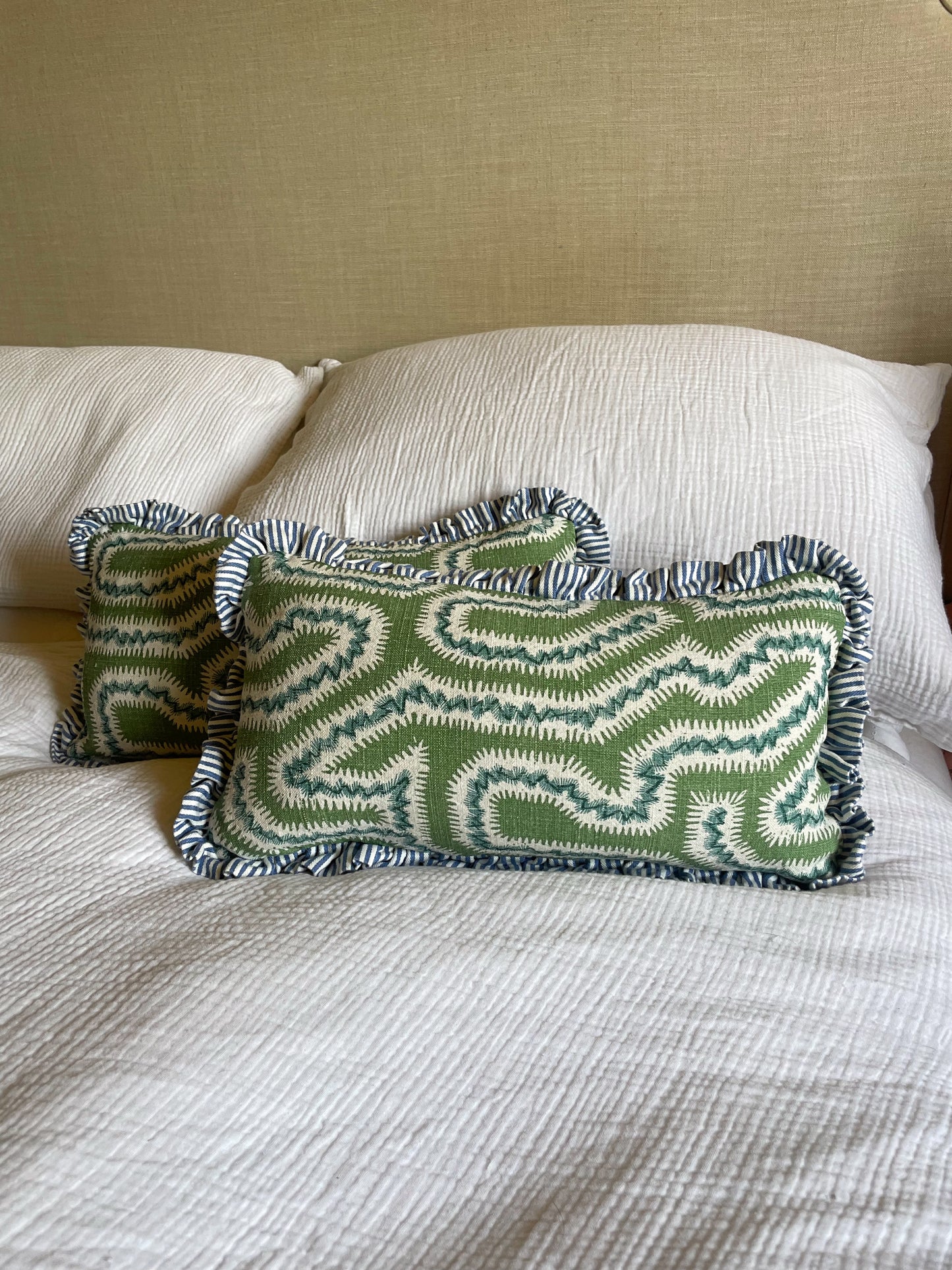 Rapture and Wright cushions