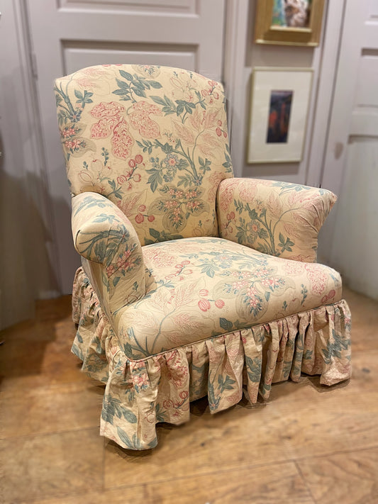 Bennison ‘Wheatflower’ skirted chair