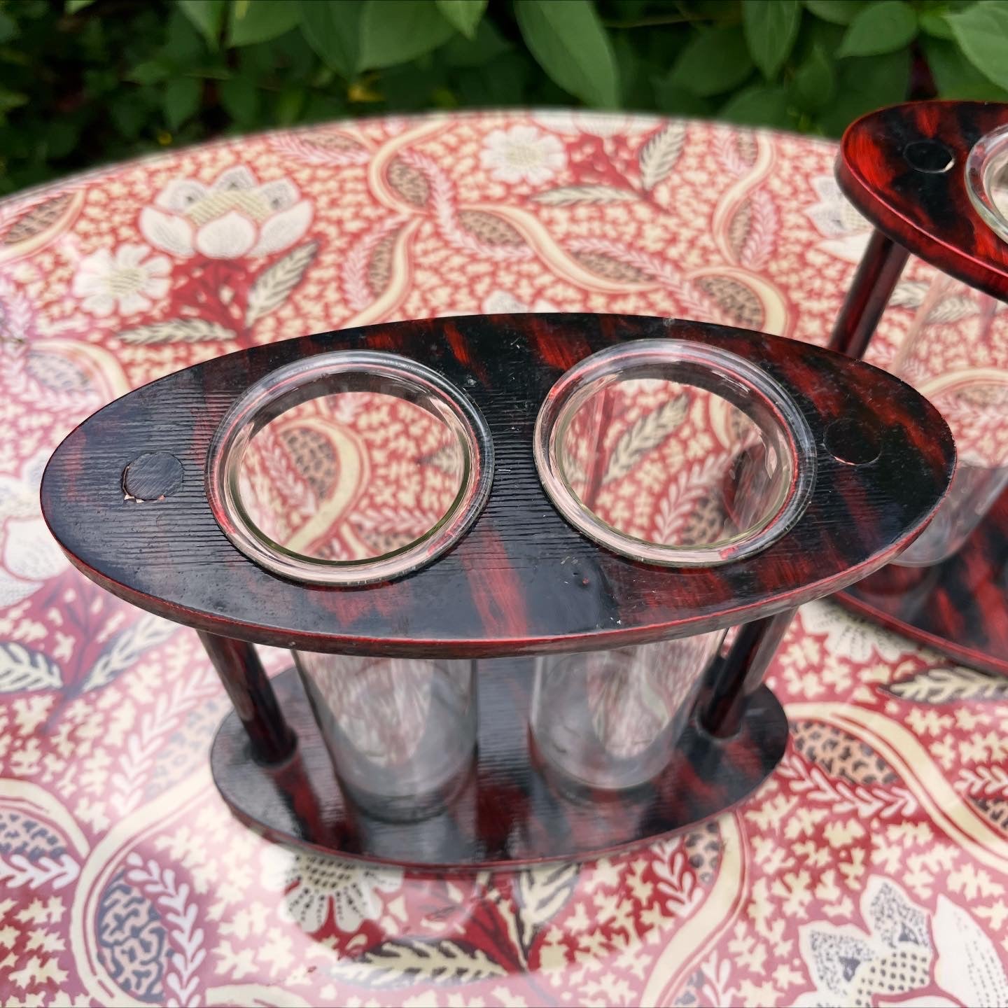 Vintage Colefax and Fowler Flower Holders